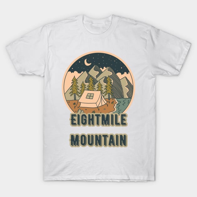Eightmile Mountain T-Shirt by Canada Cities
